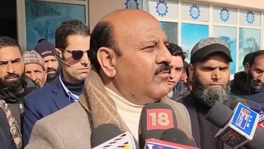 Drainage system functioning well on Budgam Ring Road: Deputy CM