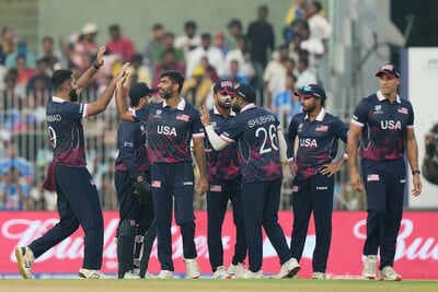T20 World Cup: USA keep Super 8 hopes alive with 31-run win over Namibia | Cricket News