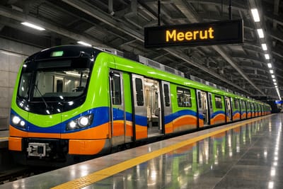 Meerut Metro: Next station is Meerut: Get ready for India’s fastest metro at 120 kmph | Infrastructure News