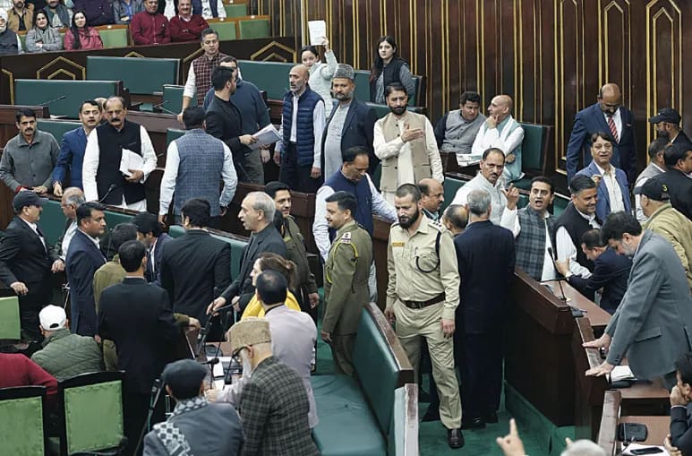 BJP MLAs walkout over police action on students